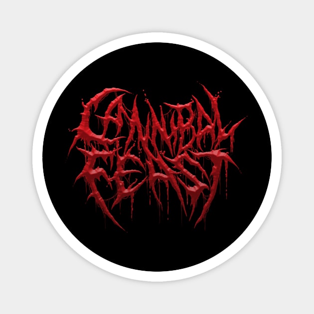 Logo Magnet by Cannibal Feast
